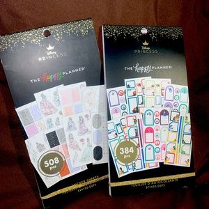 NEW✨DISNEY 👸 PRINCESS ✨ HAPPY PLANNER📒STICKER 📕 BOOK 📒 BUNDLE!